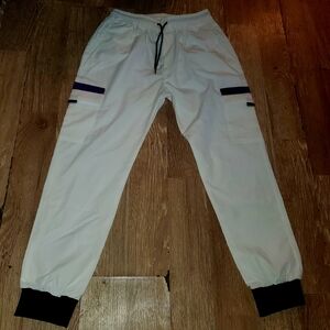 Women's White Jogger Pants